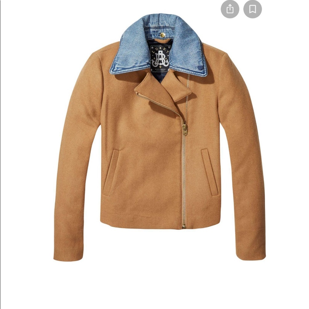 Scotch and soda wool pea coat